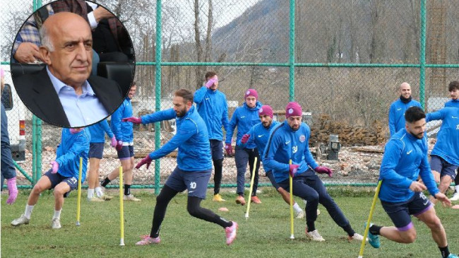 BAŞKAN BODUR’DAN FUTBOLCULARA… KİMSENİN GÖZÜNÜN YAŞINA BAKMAM