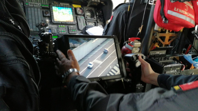 Helikopter ile Havadan Trafik Denetimi