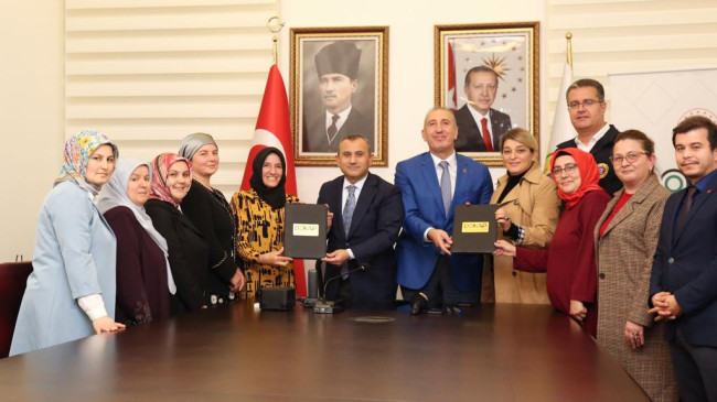Tarladan Sofraya Kadın Emeği Projesi’nin Protokolü İmzalandı