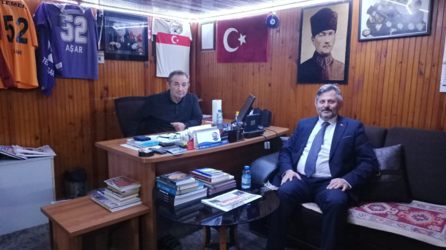 Yurdakul’dan Gazetemize Ziyaret…