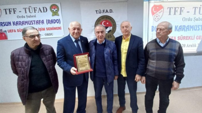 TÜFAD’DAN USTAYA VEFA…