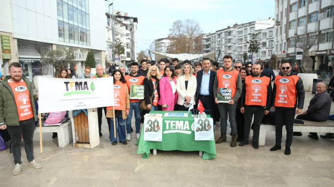 TEMA VAKFI’NIN KURULUŞ YIL DÖNÜMÜ ORDU’DA COŞKUYLA KUTLANDI