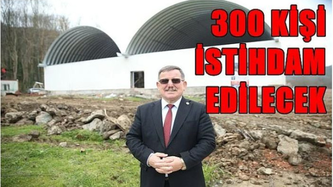 300 KİŞİ İSTİHDAM EDİLECEK