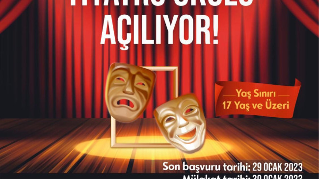 OBBKT’DE ‘TİYATRO OKULU’ AÇILIYOR