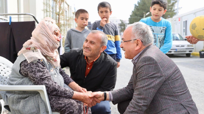 BAŞKAN GÜLER: “YARALARI HEP BİRLİKTE SARMAYA DEVAM EDİYORUZ”