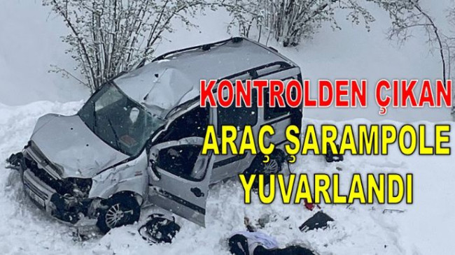 Fındık Bahçesine Yuvarlanan Araçtaki 1 Kişi Öldü, 2 Kişi Yaralandı