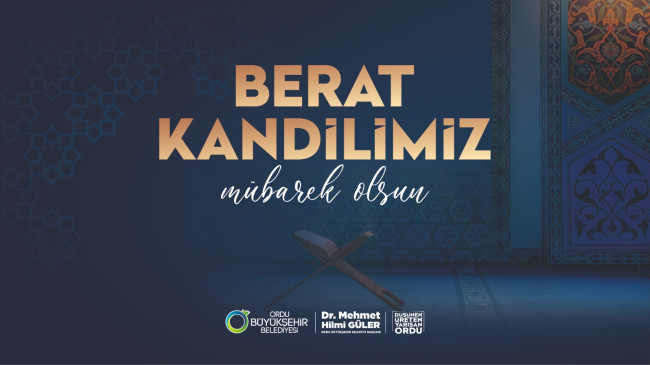 Başkan Güler’den Berat Kandili Mesajı