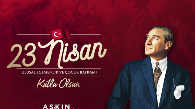 BAŞKAN TÖREN’DEN “23 NİSAN ULUSAL EGEMENLİK VE ÇOCUK BAYRAMI” MESAJI