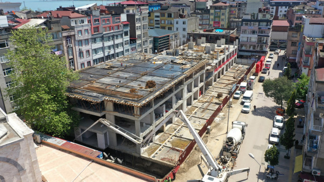 “ÜNYE BEYLİK FORUSU BEDESTEN” PROJESİNDE SONA YAKLAŞILIYOR