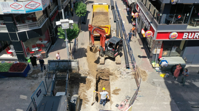 İSMET PAŞA CADDESİ’NDE DEĞİŞİM BAŞLIYOR