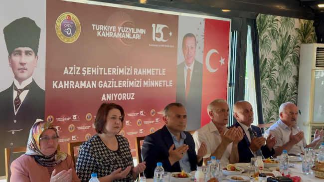 Vali Sonel ve Eşi Handan Sonel, Şehit ve Gazi Ailelerimizle Yemek Programında Bir Araya Geldi