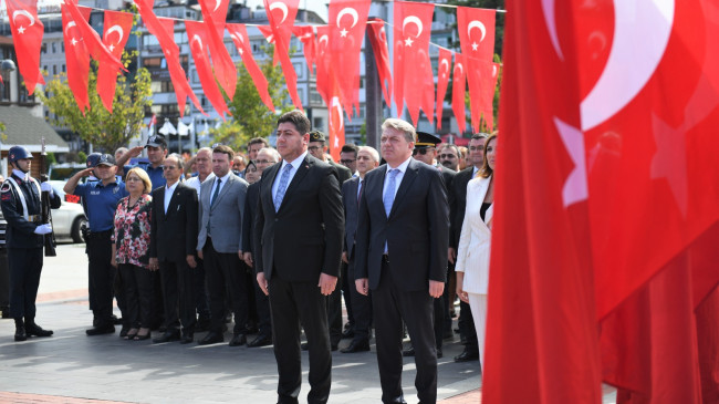 BAŞKAN TÖREN “BİZİM DEVLETİMİZ GAZİ DEVLETİDİR”