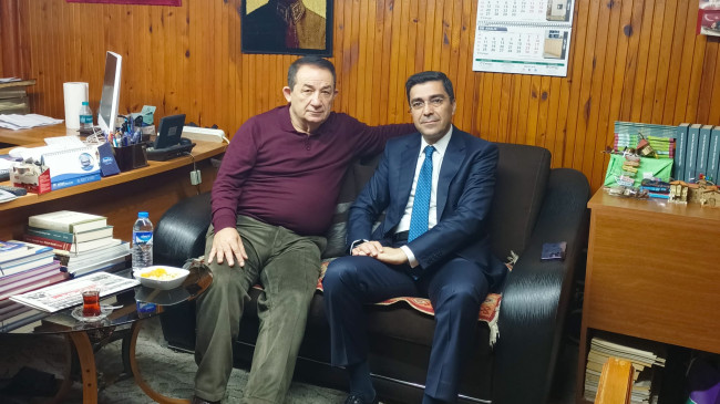 Emniyet Müdür Aksoy’dan Gazetemize Ziyaret