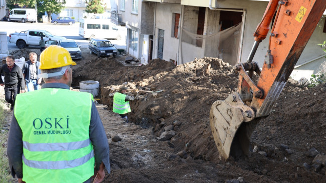PERŞEMBE İLÇESİ KACALI MAHALLESİ FATİH CADDESİNİN ALT YAPISI YENİLENİYOR