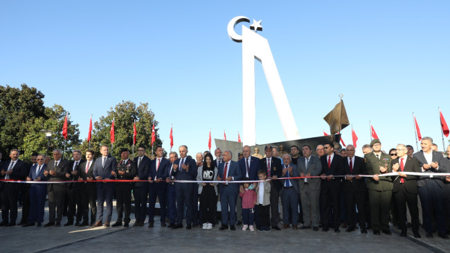 ORDU ŞEHİTLER ANITI BAŞKAN GÜLER’E NASİP OLDU