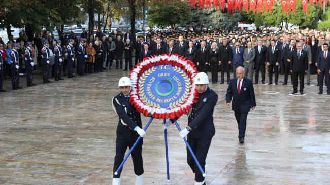 85. YIL ORDU’DA TÖRENLERLE ANILDI