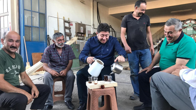 BAŞKAN TÖREN “YÜK OLAN DEĞİL YÜK ALAN OLDU”