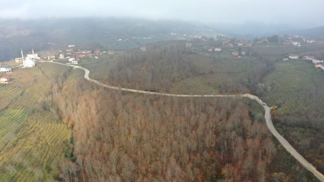 KUMRU KORGAN BAĞLANTI YOLU KONFORA KAVUŞUYOR