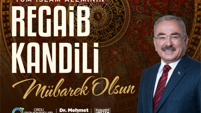 BAŞKAN GÜLER’DEN REGAİB KANDİLİ MESAJI