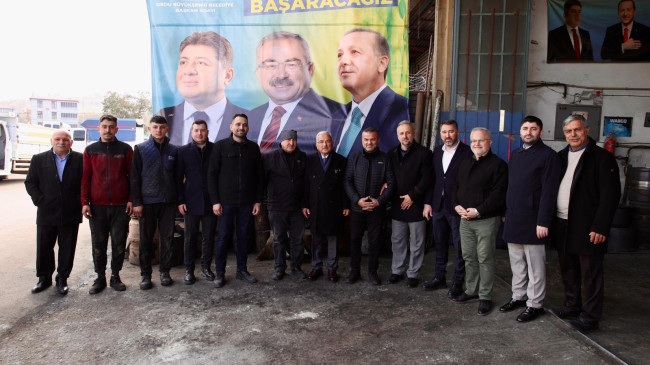 HİLMİ GÜLER SEÇİM MARATONUNA DEVAM EDİYOR