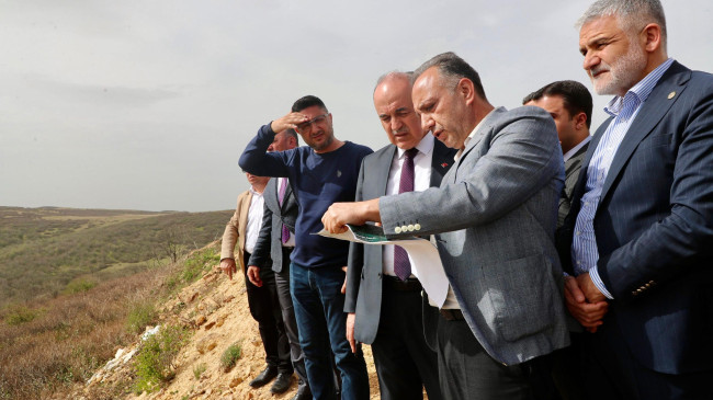 Maden Arama İzni Talebi İl Mera Komisyonu Tarafından Yerinde İncelendi